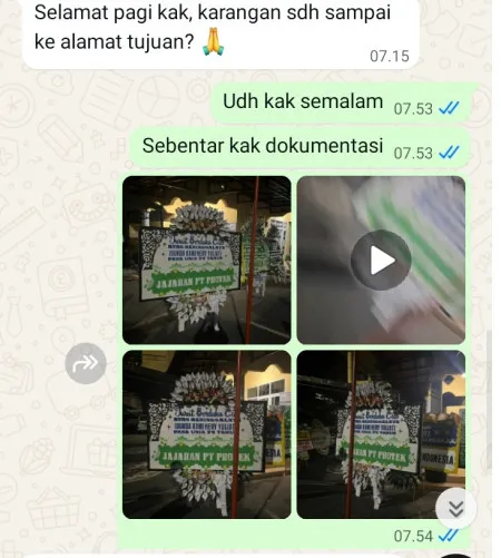 Pengiriman Papan Bunga Selamat Kotasari Pusakanagara