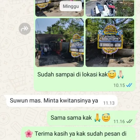 Pengiriman Papan Bunga Duka Kotasari Pusakanagara